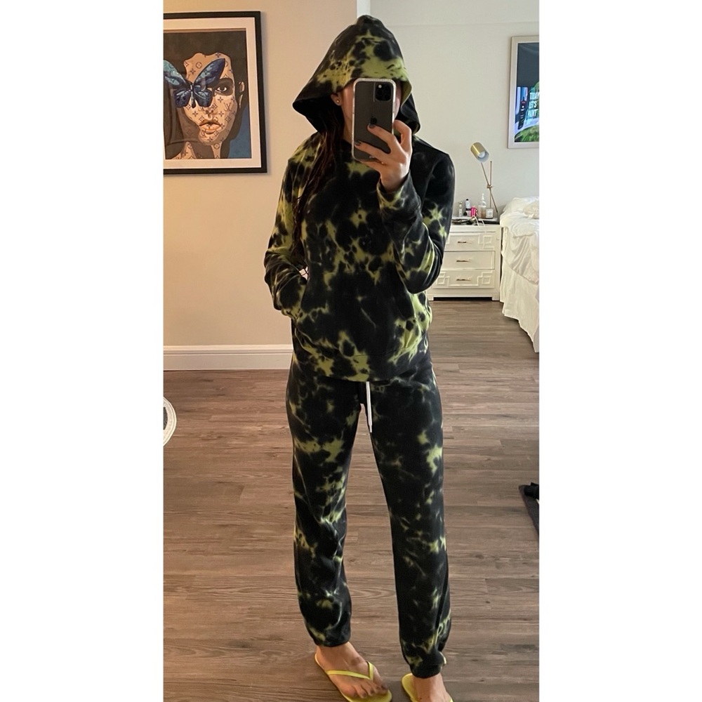 Monrow 2 pc Tie Dye French Terry Set